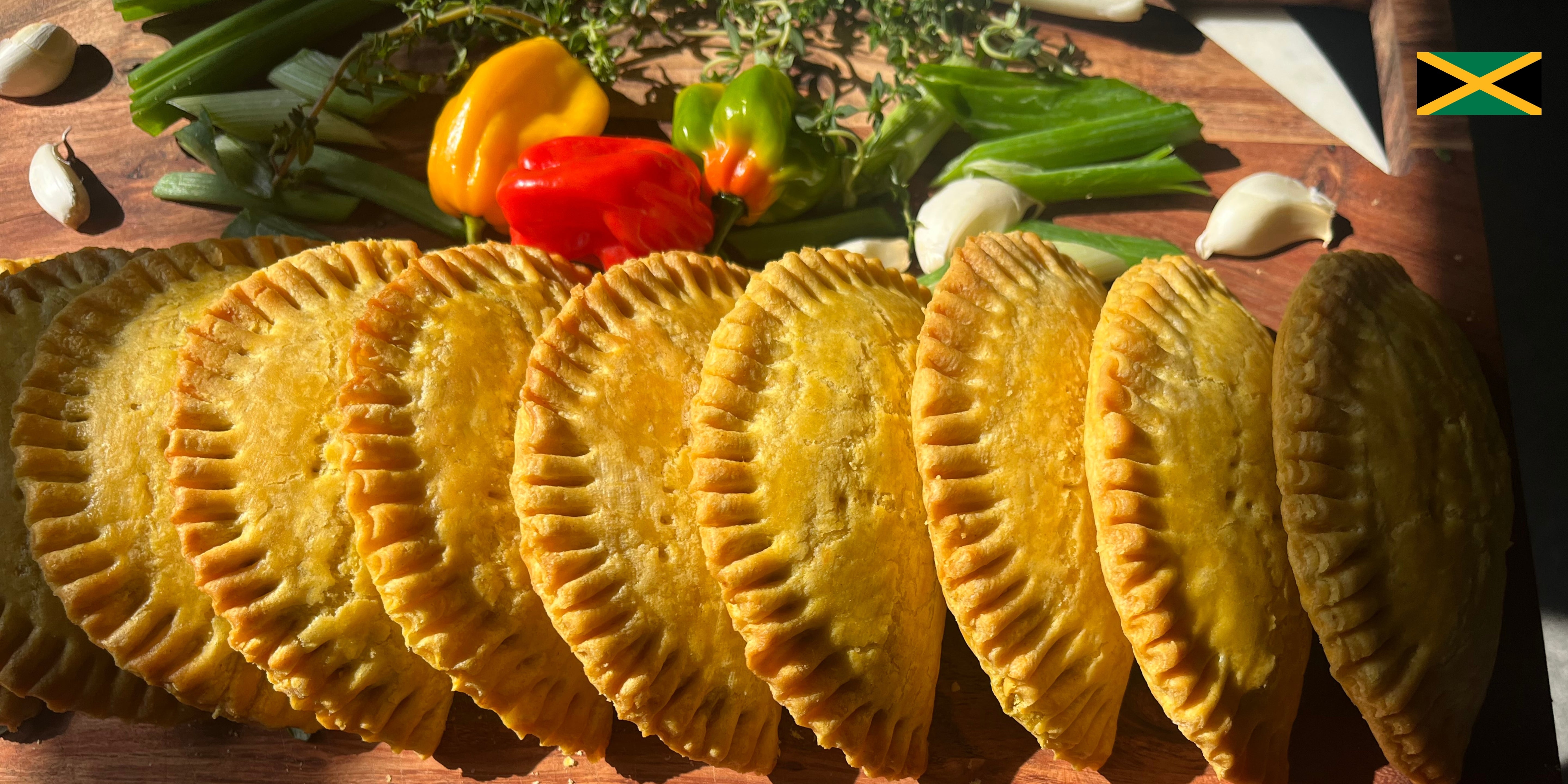 <p><strong>Authentic Jamaican Patties,<br/>Baked with Island Soul</strong></p>